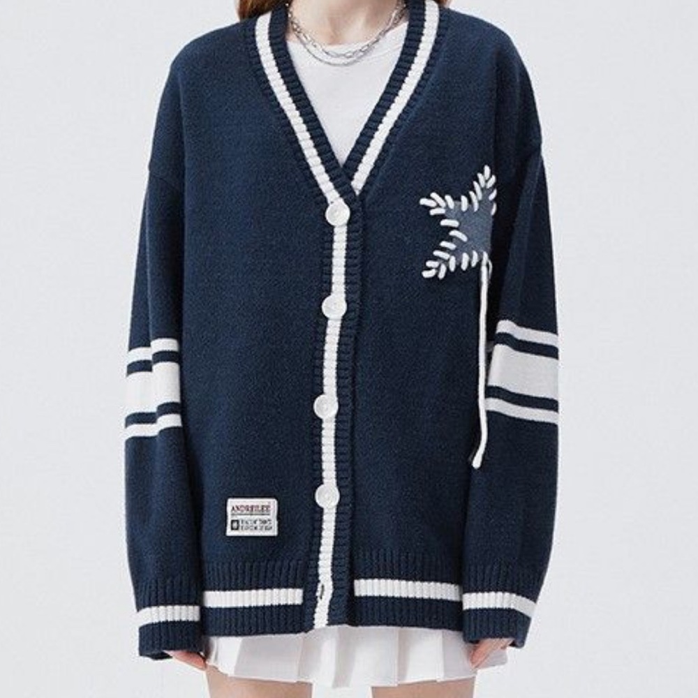 Star Knit Cardigan
